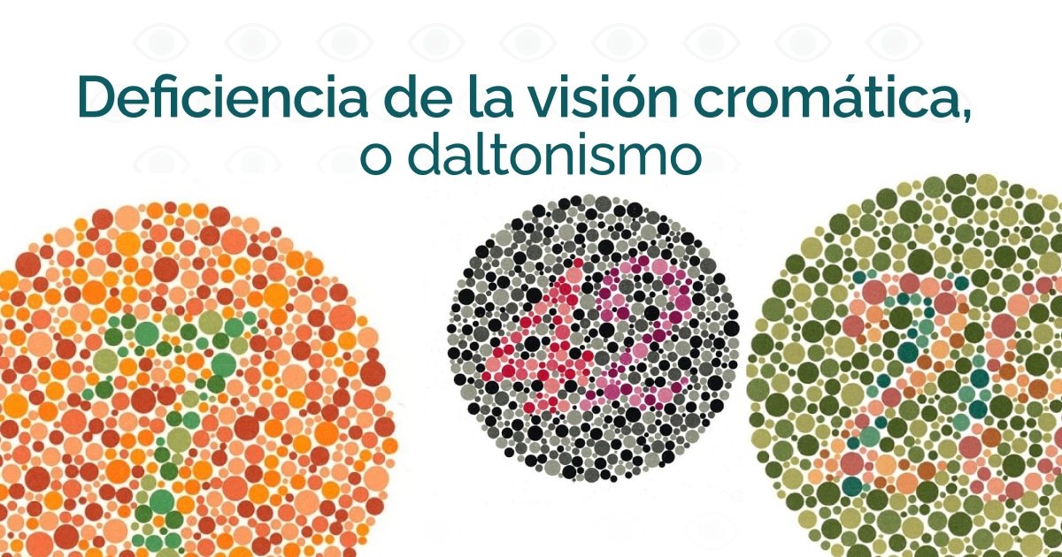 portada Deficiencia de la visión cromática